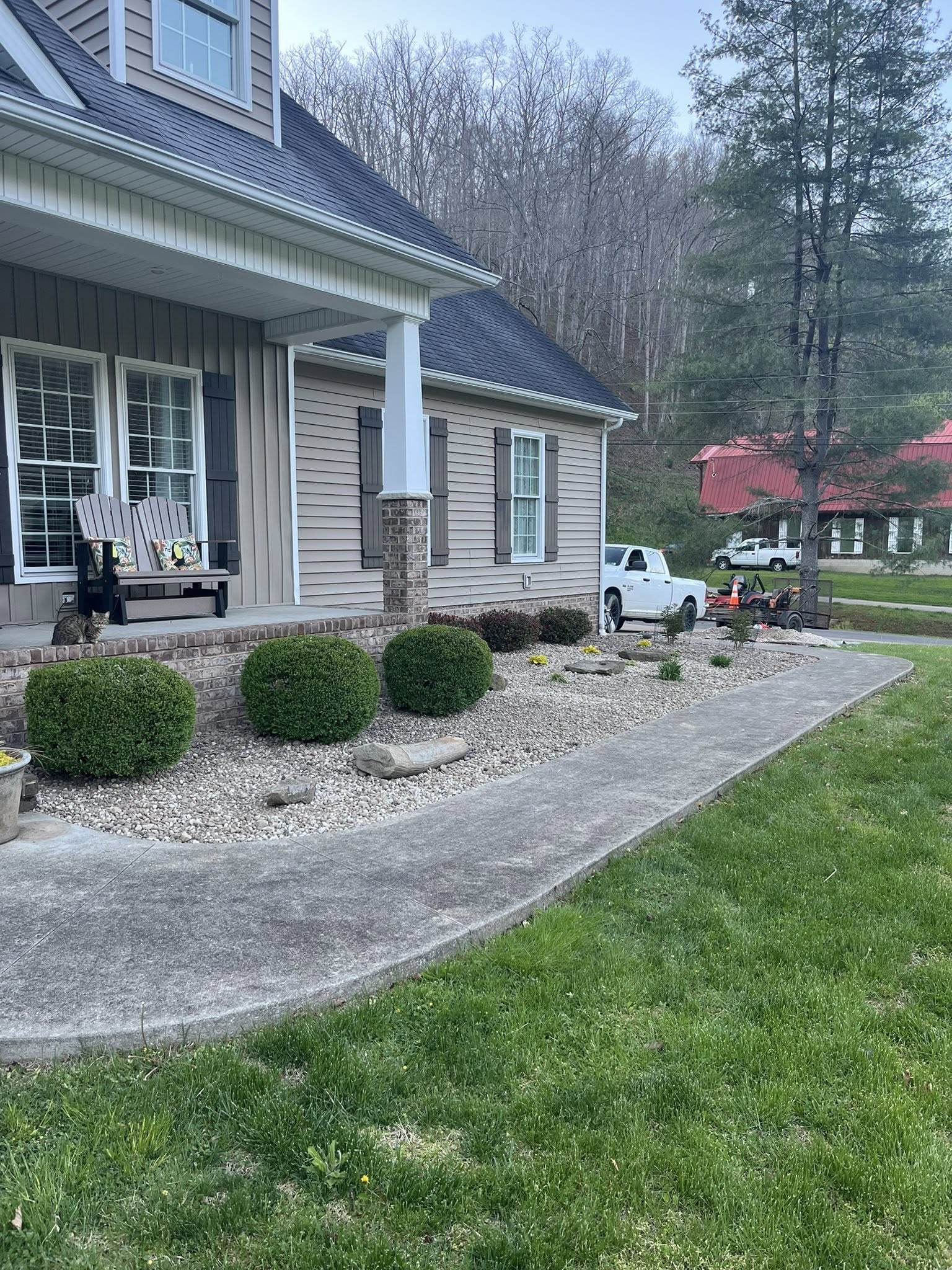 Luxury Lawns WV work